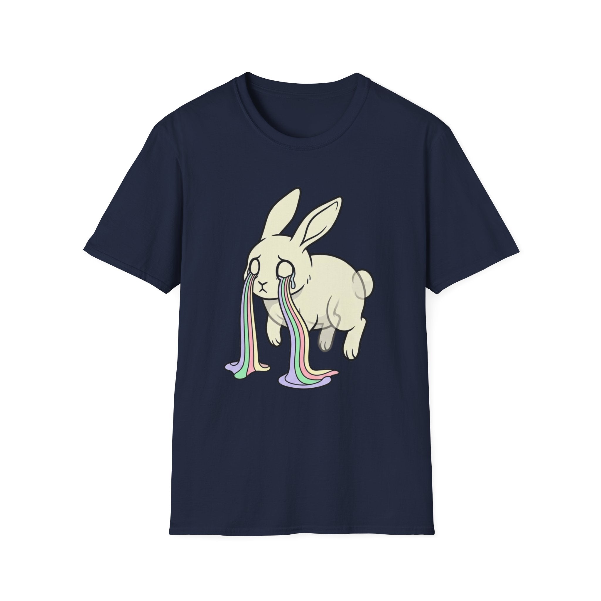 Rainbow Tears Bunny T-Shirt