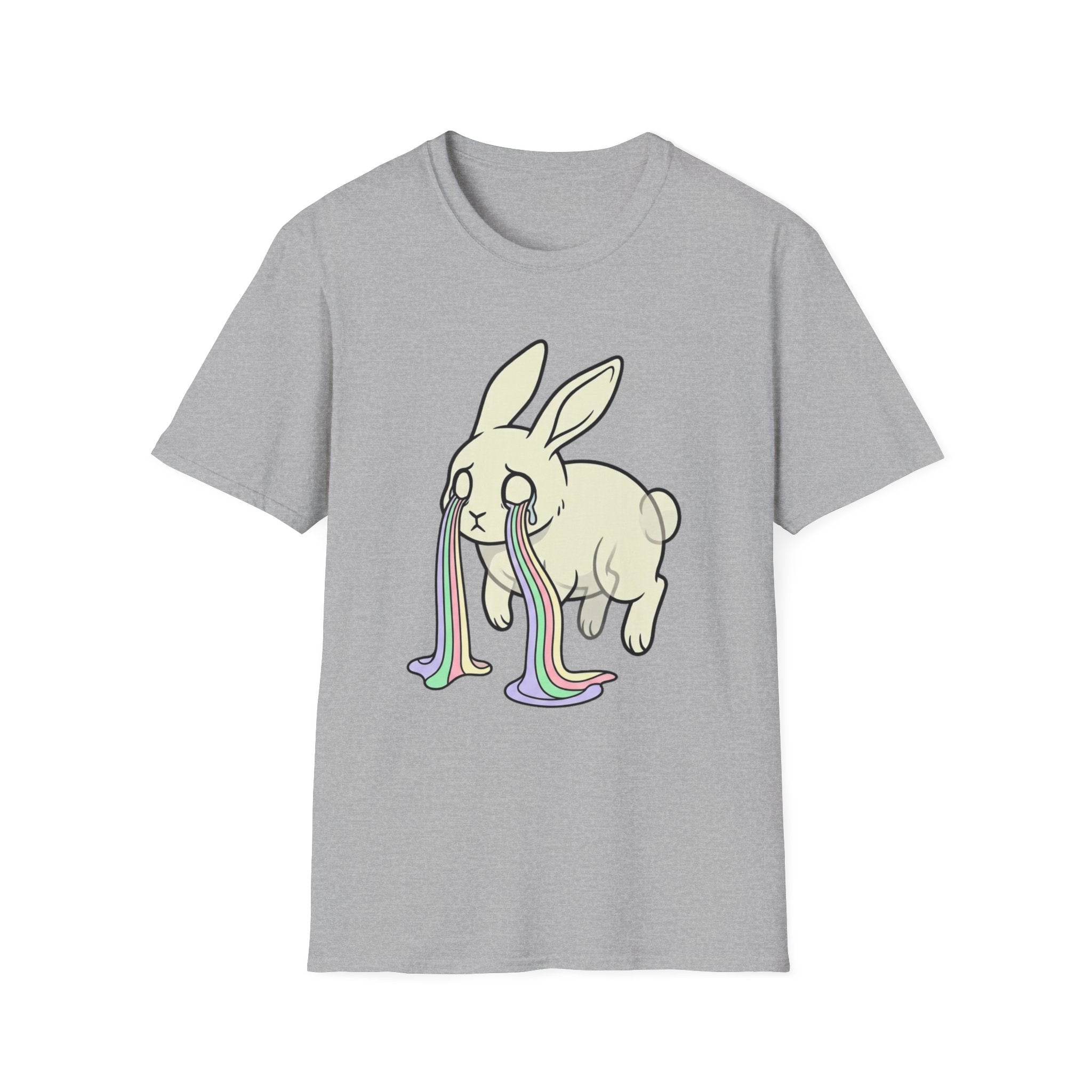 Rainbow Tears Bunny T-Shirt