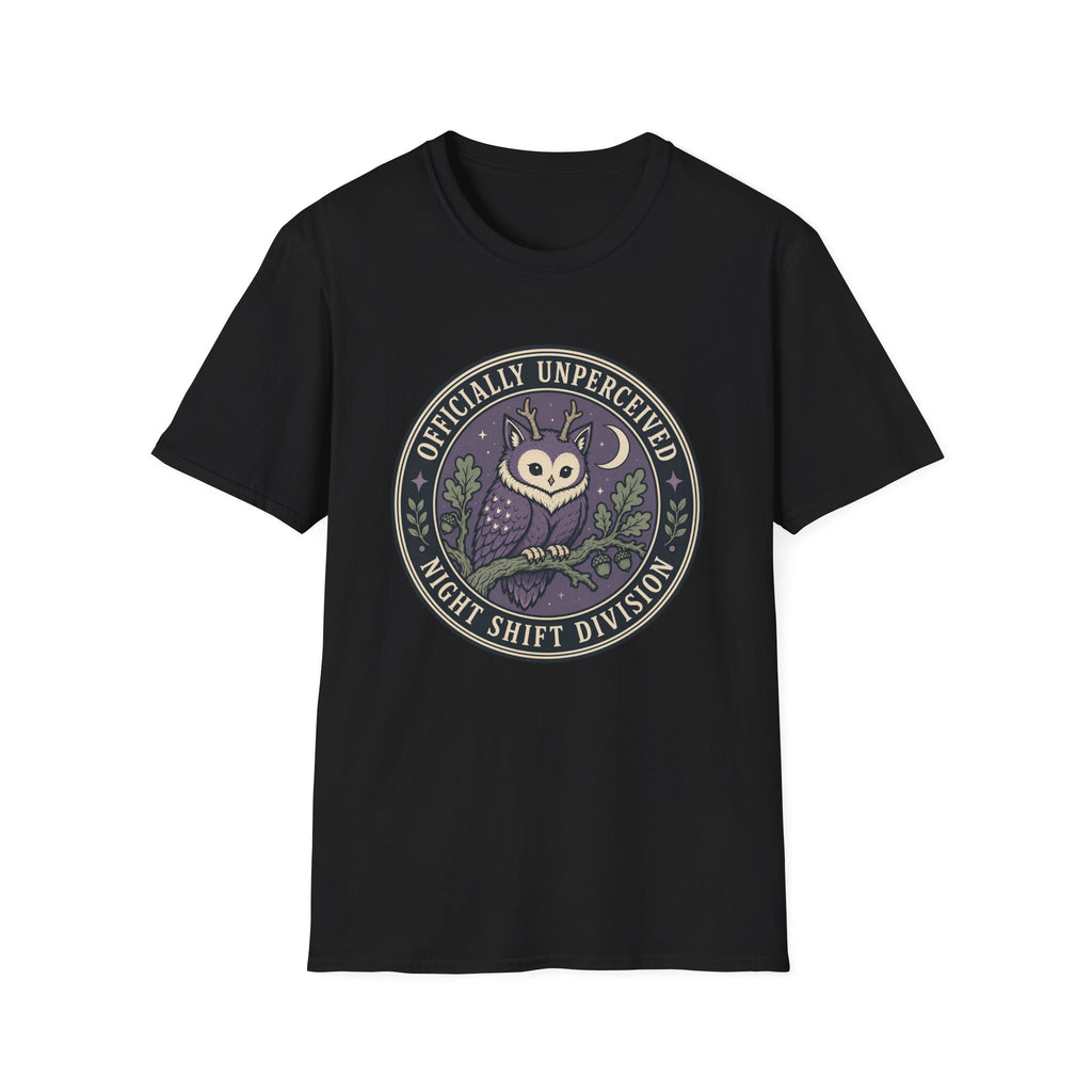 Night Shift Division Owl T-Shirt
