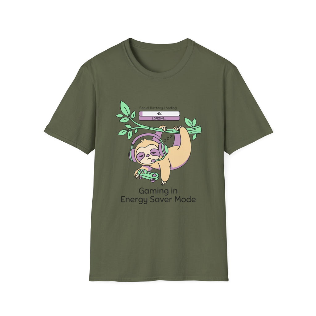Sloth Gamer T-Shirt