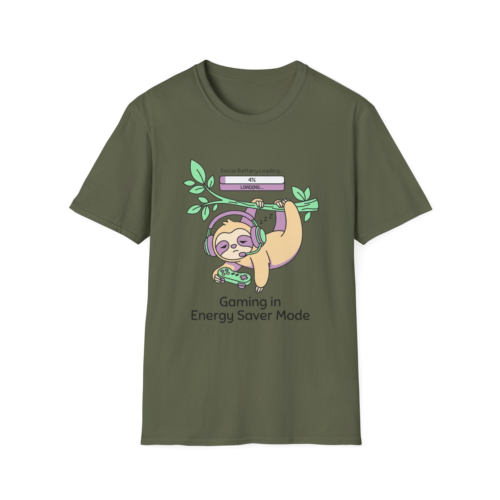 Sloth Gamer T-Shirt