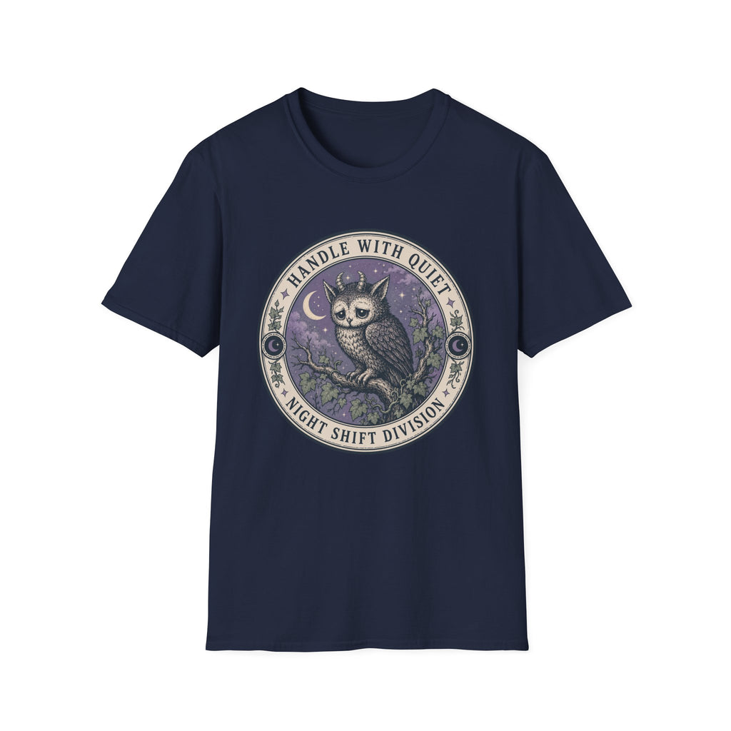 Handle With Quiet Owl T-Shirt